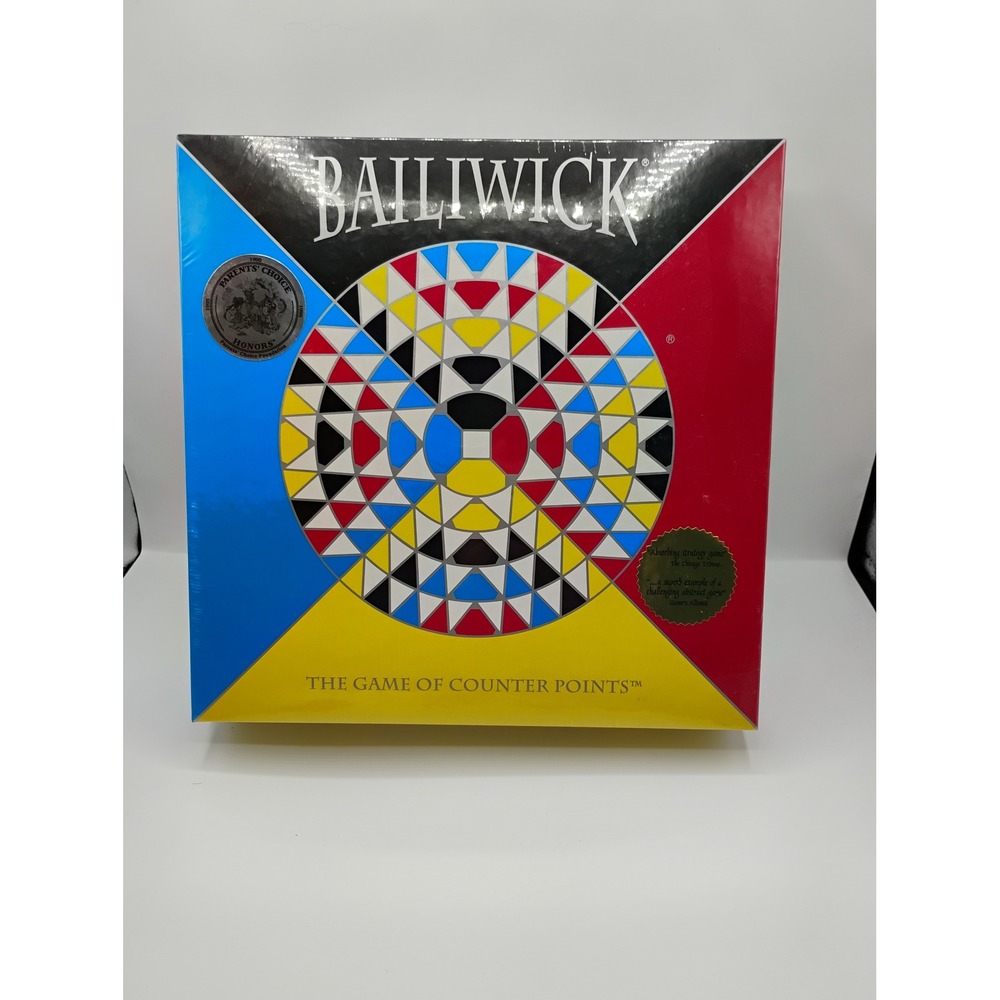 Bailwick Board Game Unisex OS Multicolor New Vintage 1994 Strategy Game